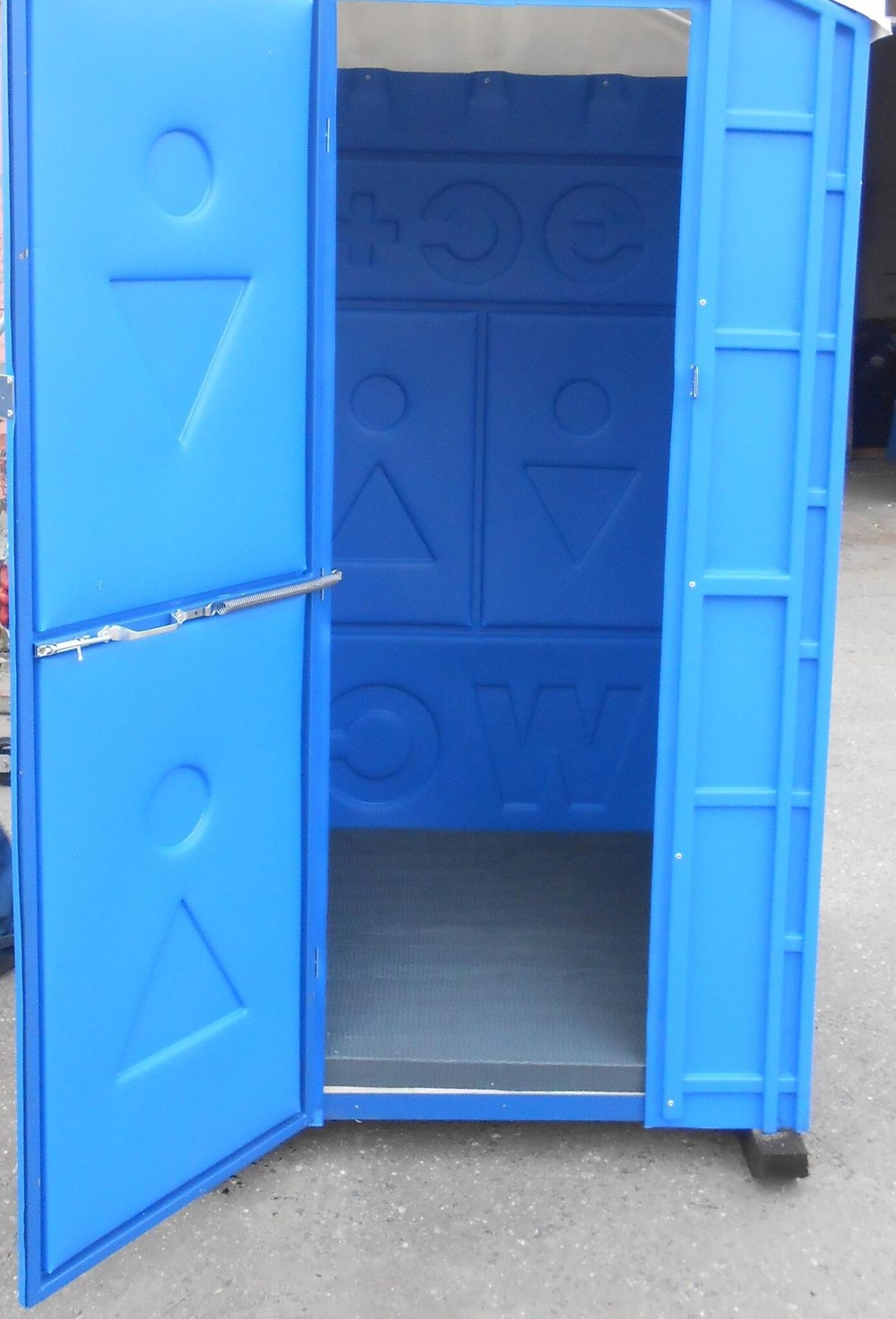 Туалетная Кабина  Кк Для Дачи (Без Бака) в разборе Экомарка T-21 (1200x1100x2200см;65кг;красный кирпичный) - арт.561280