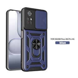 Чехол с кольцом Bumper Case для Xiaomi Poco M4 Pro 4G