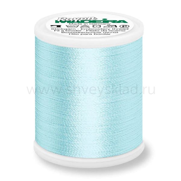 Нитки вышивальные вискоза Madeira Rayon №40, 1000 м, цв. 1132, 9841, 5 катушек