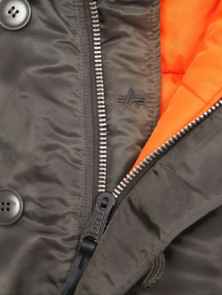 Alpha Slim Fit N-3B (т.серая - r.grey/orange)