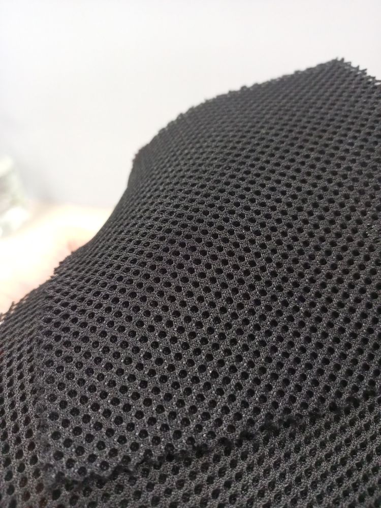 Сетка обивочная трехслойная триплированная Black metalic