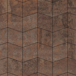 Тротуарная плитка РОМБ - Листопад гранит Клен