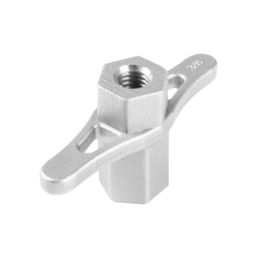 KUPO KS-1938T Stainless Steel T-Nut W/ 3/8"-16 Thread. Барашковая гайка