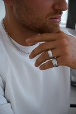 Дутое кольцо Art