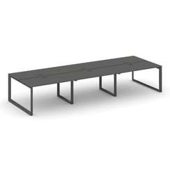 Style Project Рабочая станция двухсторонняя SN-59O.DRS-074 Антрацит/Металл Антрацит/Черный Заглушка