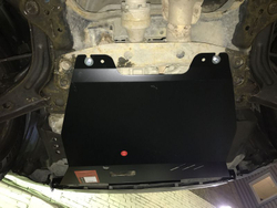 Защита картера двигателя, КПП (2 мм, сталь) для Ford Escape 2007-2012 (сборка г. Чунли, Тайвань) (V = 2.3) Sheriff.08.1533