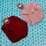 Повязка на голову теплая «Winter Turban», микс 6 цветов, 22*19см (Подвес Кокетка - Зима)
