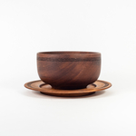 Бульонная пара Art of Siberia из сибирского кедра. TN65