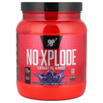 BSN, N.O.-Xplode, Legendary Pre-Workout, со вкусом винограда, 1,11 кг (2,45 фунта)