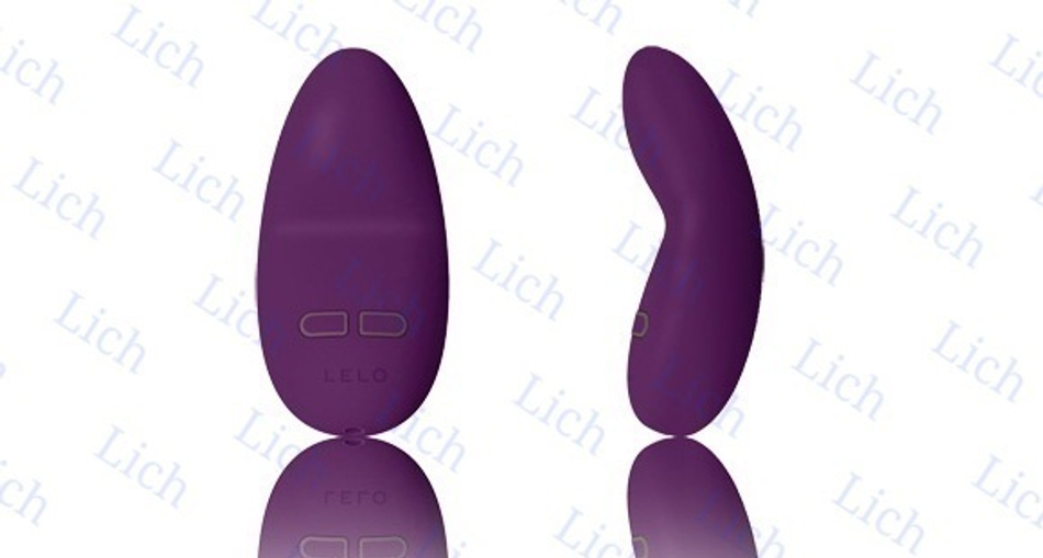 Сливовый шелковистый клиторальный стимулятор Lily (LELO)