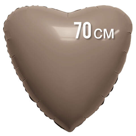 Шар Сердце Какао фольга