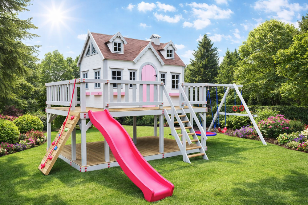 Детский деревянный домик Камилла