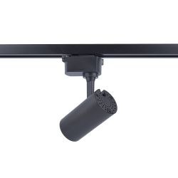 ULB-Q230 9W-4000К BLACK Светильник-прожектор светодиодный трековый. 720 Лм. Белый свет 4000К. Корпус черный. ТМ Volpe