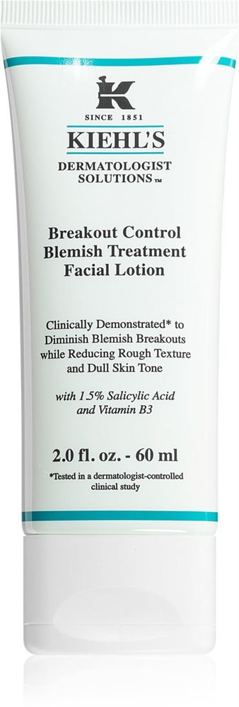 Kiehl&#39;s Dermatologist Solutions Breakout Control Acne Treatment - Профилактика против акне /   60  ml  / GTIN 3605970989033