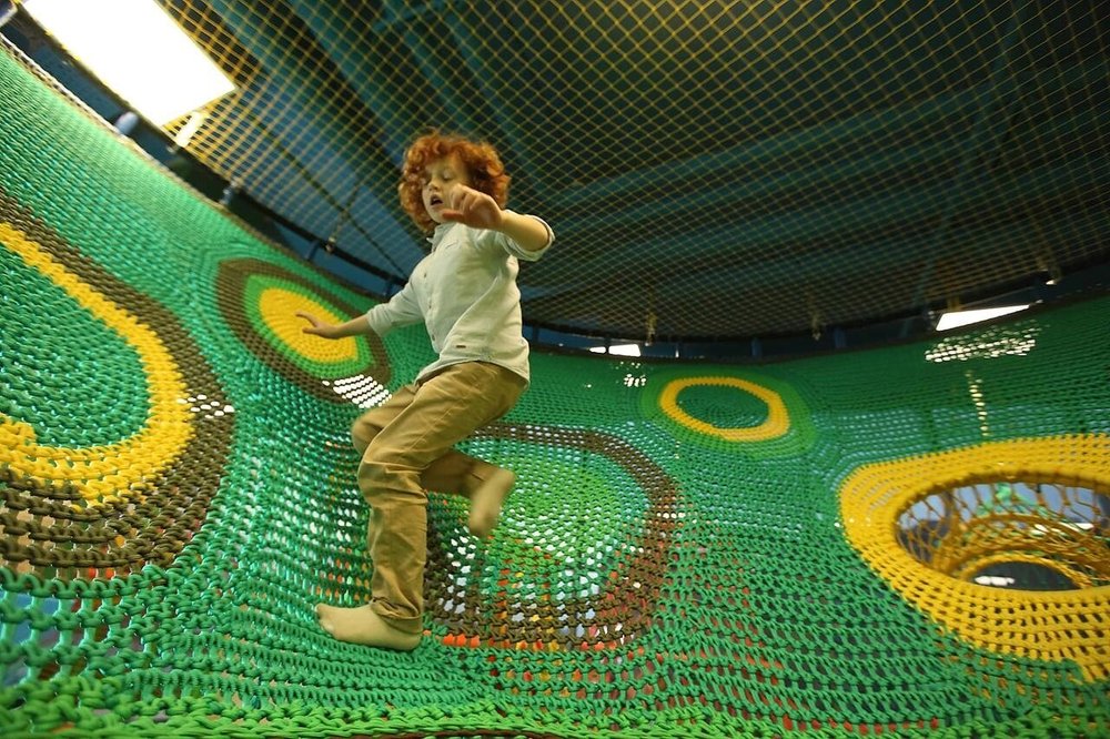 Вязаный лабиринт "Дерево" 3x2,5 м