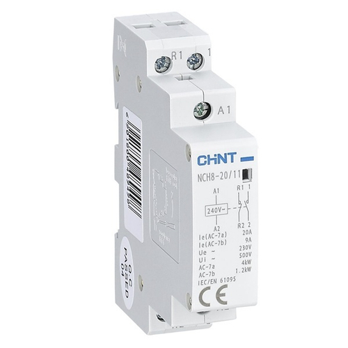 Контактор модульный NCH8-20/11 20A 1НЗ+1НО AC220/230В 50Гц (R) Chint 256052