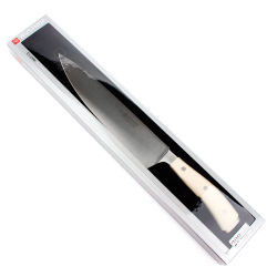 Нож поварской Шеф 23см Wuesthof Ikon Cream White Германия упаковка