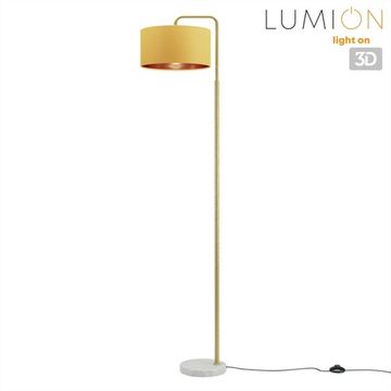 Торшер 1*E27 8072/1F золото/желтый Velveta Lumion