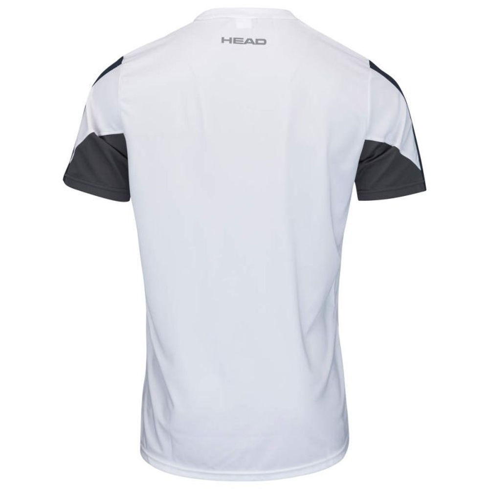 Футболка для мальчика теннисная Head Club 22 Tech T-Shirt Boys - белый