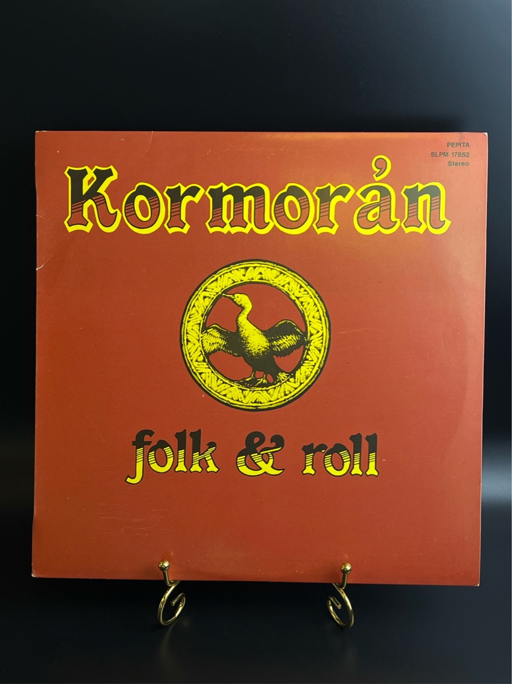 LP (prog-rock) Kormoran – Folk & Roll. Виниловая пластинка 12 дюймов. Венгрия 1984 год.