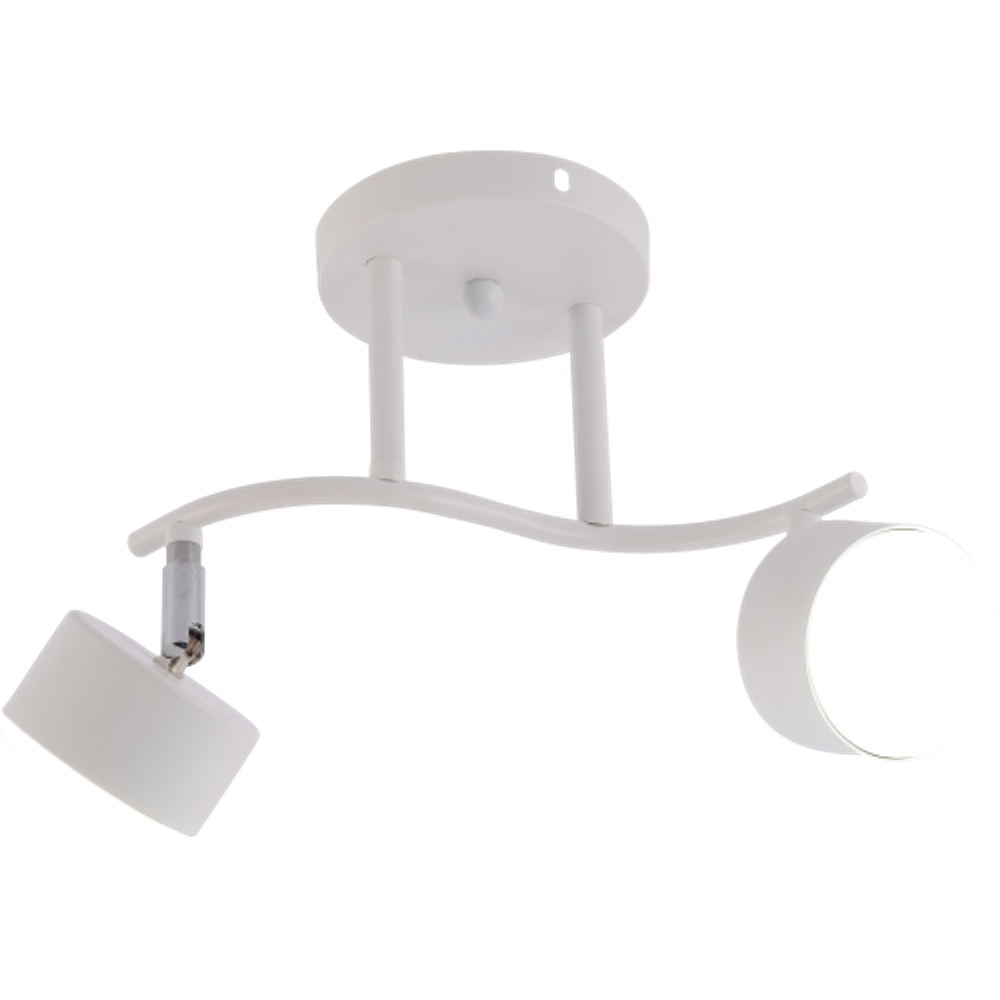 Светильник настенно-потолочный спот Rivoli Batty 7080-702 2хGX53 15 Вт поворотный | Споты-Подсветки