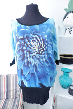 Блузка Smashed lemon стильная 44 размер