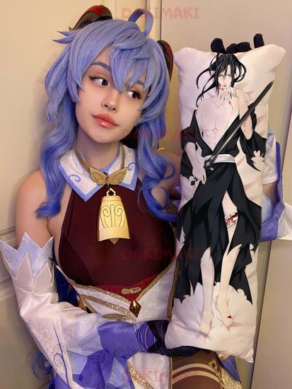 Мини дакимакура Усянь Вэй из Магистр дьявольского культа арт. M0489, 60х20 см