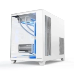 Компьютерный корпус Huntkey S960 StormX, Без БП, 0.6mm, 2xUSB2.0, 1xUSB3.0, HD-Audio, mATX, White