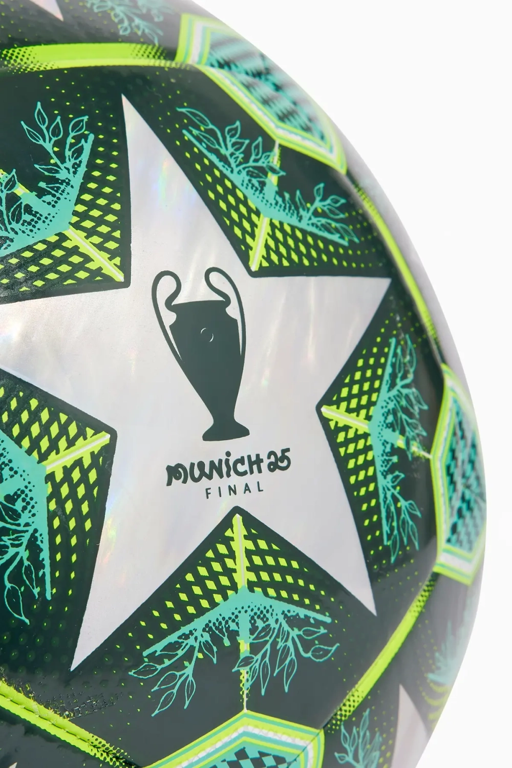 Футбольный мяч adidas UCL Training Foil 24/25 размер 4 - зеленый