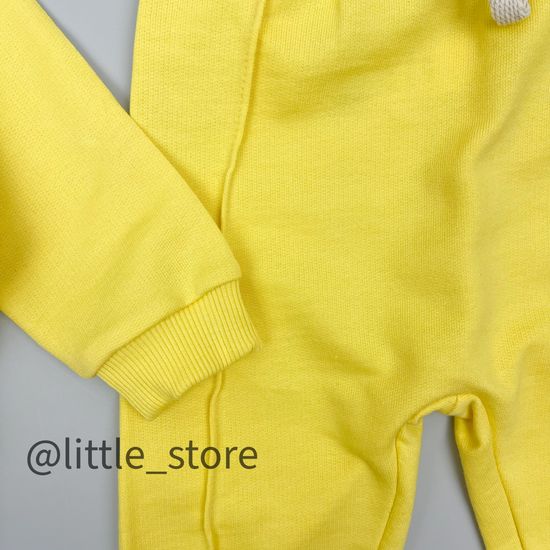 Комплект из футера "One love" Желтый