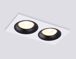 Светильник встраиваемый TN102732/2 WH/BK белый/черный GU5.3 175*92*23