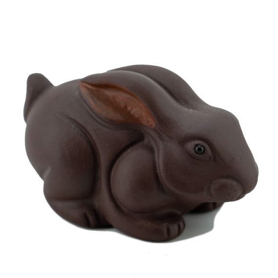 Глиняная чайная игрушка коричневый &quot;Грызун&quot;