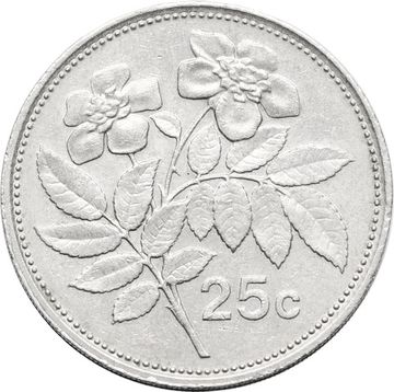 25 центов 1986 Мальта