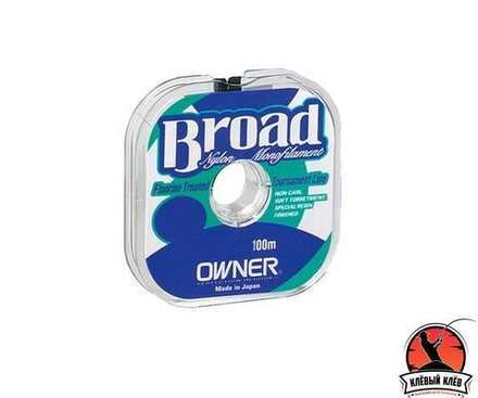OWNER Леска Broad 100м 0,45мм 15кг