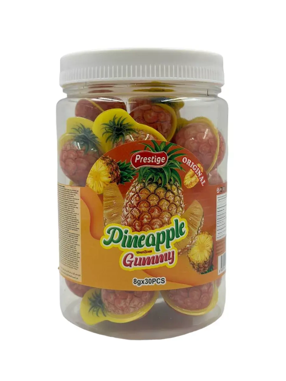 Жевательный мармелад в форме ананаса 30шт