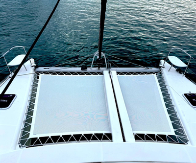 Сетка для трамплина катамарана и тримарана AirJet (black)  - размер на заказ