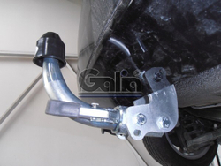 Фаркоп оцинкованный Galia F091A для Ford Focus хетчбек 2004-2011, 2011-, Ford C-MAX 2003-2011, 2011-(паспорт и сертификат в комплекте)(без электрики)