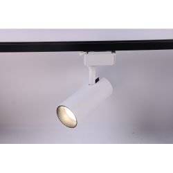 Трековый светильник однофазный ЭРА TR5-2040 WH светодиодный 20Вт 4000К белый