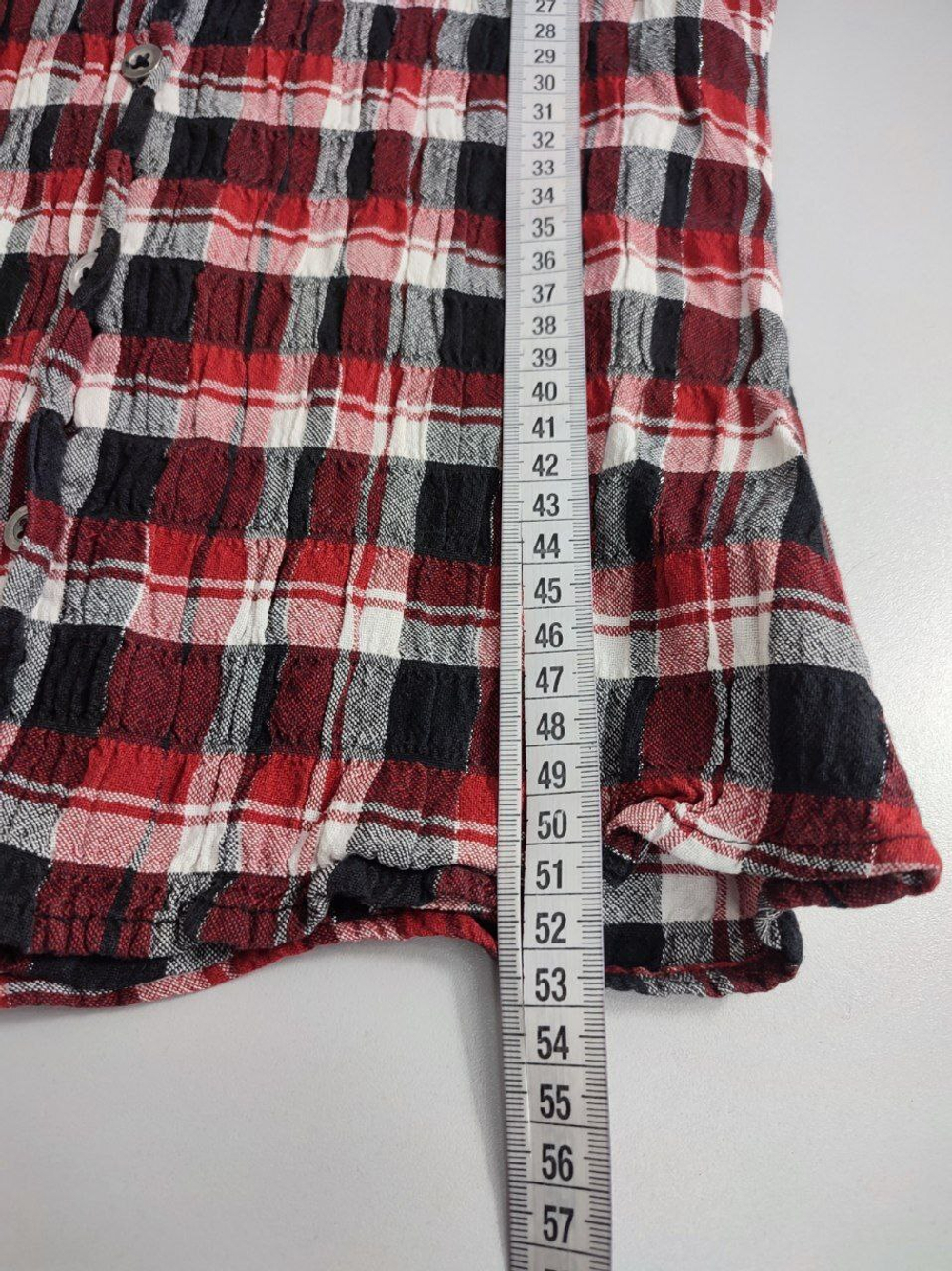 Рубашка в клетку  на 11-14 лет