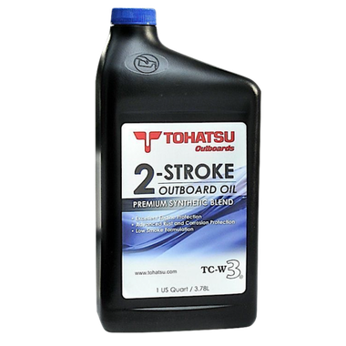 Масло мотор. 2T Tohatsu TC-W3 0.946л
