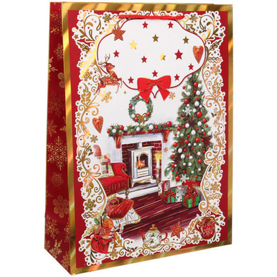 Пакет подарочный «Зимняя радость» 31*42*12 см