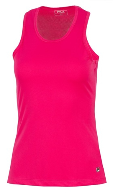 Женский топ теннисный Fila Top Maelle - pink peacock