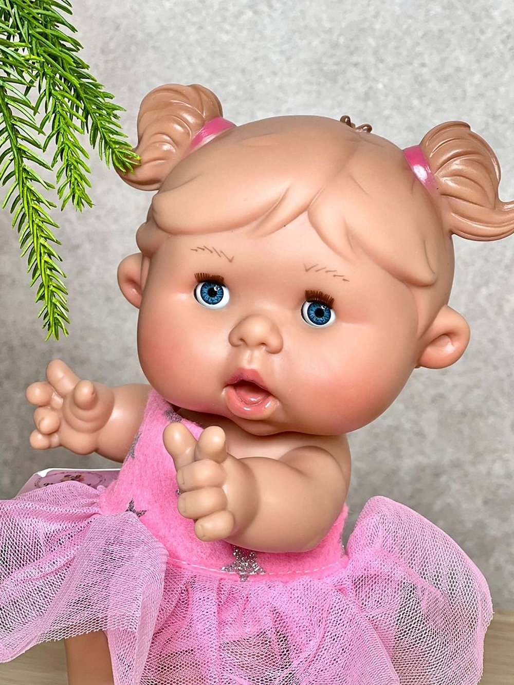 Пупс Nines 26см PEPOTE с закрывающими глазками (N814F)