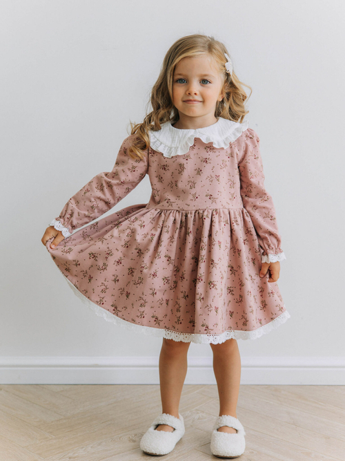 Платье "Фрезия", Пудровый