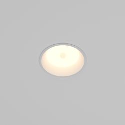 Светильник встраиваемый светодиодный с датчиком движения и освещенности Maytoni   DL055-8W3K-SEN-W