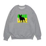 Свитшот "Французский бульдог - ONE LOVE"