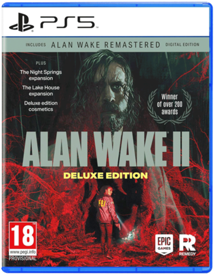Alan Wake 2 (II) Deluxe Edition (диск для PS5, интерфейс и субтитры на русском языке)