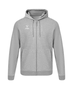Худи на молнии ESSENTIAL Cotton FZ Hoodie, серый меланж, детский