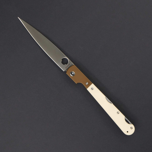 Corso Cream White G10 Satin Bronze Bolster