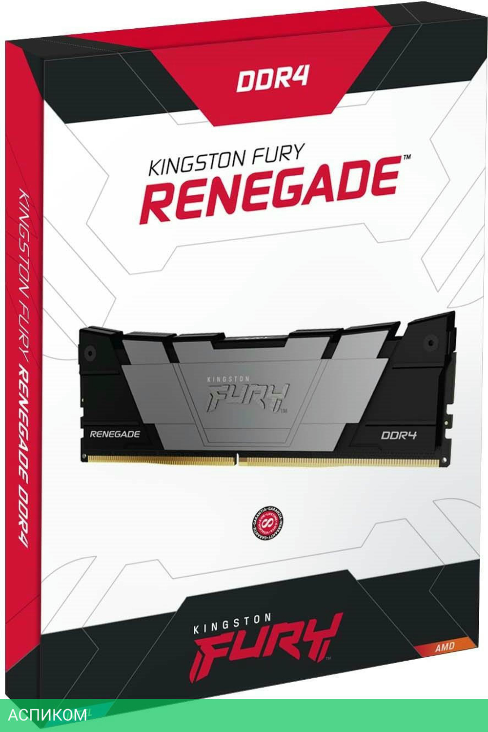 Оперативная память Kingston Fury Renegade 2x16GB DDR4 PC4-28800 (KF436C16RB12K2/32)